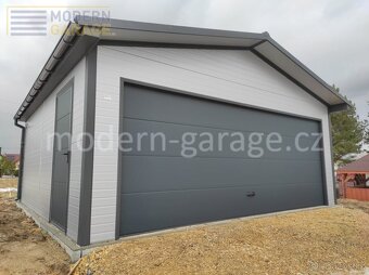 Zateplené montované garáže PIR 4x6/6x6m celá ČR - 6