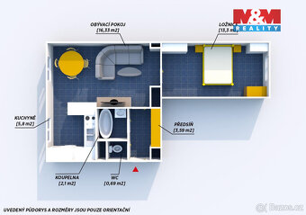 Prodej bytu 2+kk v Praze, ul. Ruská - 6
