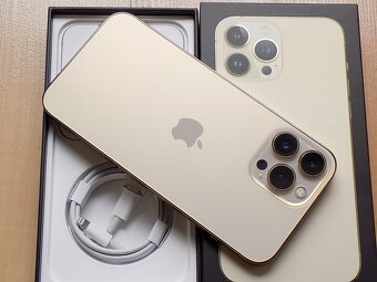 APPLE iPhone 13 Pro MAX 128GB Gold - ZÁRUKA - TOP STAV - 6