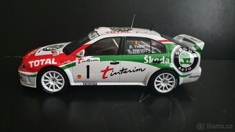 Škoda Octavia wrc 1:18 rally B. Thiry - 6