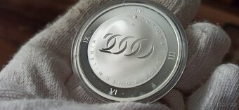 2000 Kč Rok 2000 konec milénia, bimetalová mince. - 6