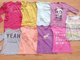 Trika dlouhý rukáv dívčí od vel.116-152 - 6