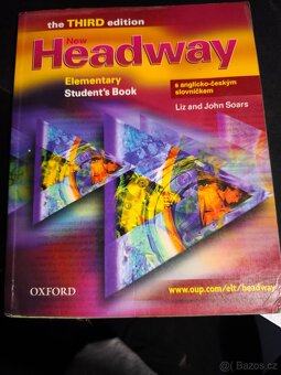 Prodám učebnice a pracovní sešity Aj New Headway - 6