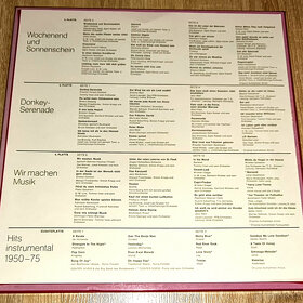 Various – 50 Jahre Schlager - 1900 / 1950 1975 6 LP EX - 6