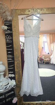 PŘEKRÁSNÉ SVATEBNÍ ŠATY 2v1 - 6