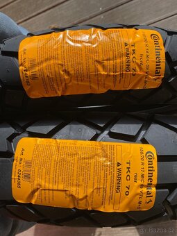 Sada pneu 120/70zr17 a 180/55zr17 Michelin Road 6 GT - 6