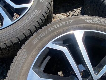 133. sada zimní kola 215/55 r17 5x112 Dezent - 6