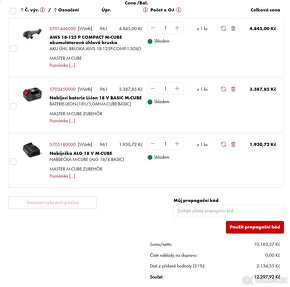 Aku úhlová bruska Würth AWS 18-125 P COMPACT M-CUBE - 6