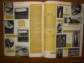Starý retro časopis Domov 1960 - architektura, design - 6