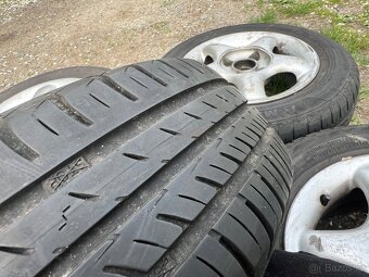 Sada litá kola 4x100 r13 s letním pneu 165/70 r13 - 6