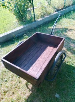 Historický vozík za jízdní kolo-(Assmann) - 6