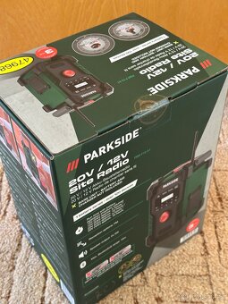 Aku stavební rádio Parkside - 6