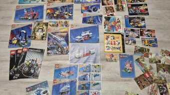 LEGO MIX 30 kg + návody, 9V VLAKY, Aquanauts a iné... - 6