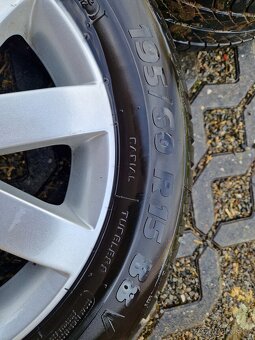 Originál disky Ford Fusion R15" + rezervní kolo - 6