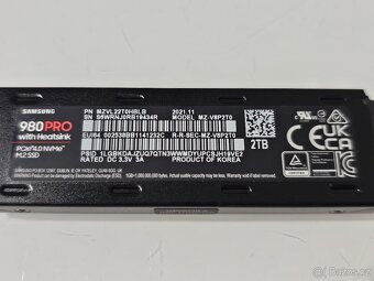 SSD SAMSUNG 980 PRO 2TB WITH HEATSINK - 6