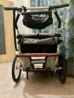 Cyklokocarek chariot cx2 pro 2 děti v plné výbavě - 6