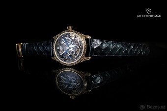 Exkluzivní skeletové hodinky OMEGA "ČESKÝ LEV" LIMITOVANÁ  - 6