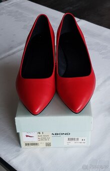 Dámské červené lodičky – značka Vagabond - 6