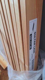 dětská postel IKEA KRITTER dřevěná, antialergická matrace - 6