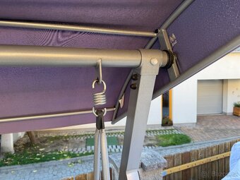 Zahradní houpačka pro 3osoby MWH - čalounění perfektní, Brno - 6