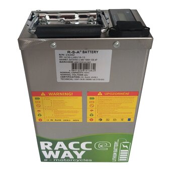 Baterie LI-48V, 15Ah, k elektroskútrům Racceway - 6
