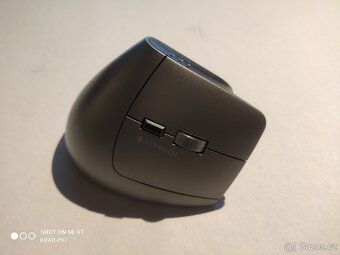 Eternico MV470 ergonomická bezdrátová stříbrná/šedá - 6