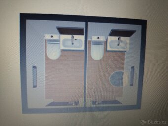 Sanitární kontejner / 2x wc / mobilní wc - 6