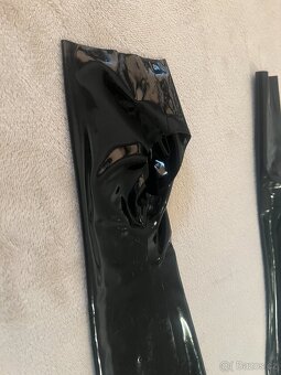Latexový set oblečení - černý (LatexVogue) - 6