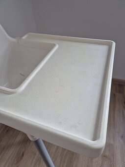 Jídelní židlička IKEA Antilop s podnosem a polštářkem - 6