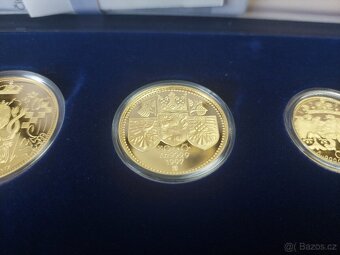 Sada zlatých medailí 1, 2, 5 a 10 dukát – 1997 (PROOF) - 6