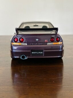 1/18 Ignition Model Nissan Skyline GTR R33 Midnight Purple - 6