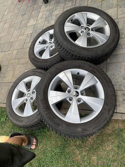 Kompletní original sada kol Škoda R16 - 6