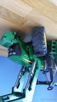 Traktor Bruder John Deere 7930 + vlek - 6