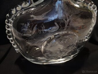 Váza broušená Moser - 6