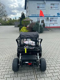 Dětská Elektrické Buggy až 2500w 60V 2 místa modrá - 6
