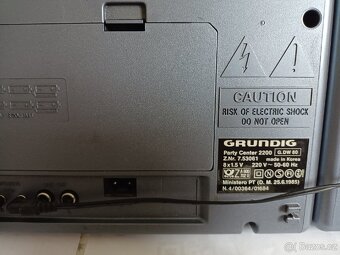 Grundig party center 2200 radiomagnetofon - 6