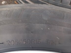 Prodám Sadu Orig ALU kol Škoda 205/60R15 letní - 6