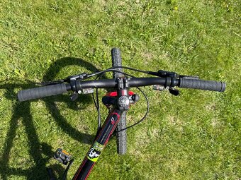 Prodám dětské MTB GHOST Powerkid 24 disc black/red/gray - 6