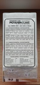 Cestovní adaptéry Powercube violet - 2 ks - 6