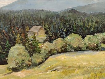 Obraz Antonín Štolc, Vysoké Tatry 1968, olej na desce 70x90 - 6
