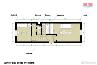 Prodej bytu 1+1, 36 m², Plzeň, ul. Suvorovova - 6