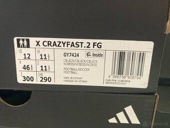 Kopačky Adidas Crazyfast 2 FG black - 6