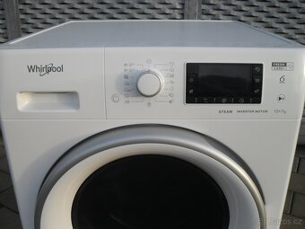 PRAČKA SE SUŠIČKOU WHIRLPOOL,VELKÁ KAPACITA 10/7KG,STÁŘÍ 2 R - 6