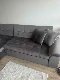 Rozkládací sedačka s úložným prostorem - 6