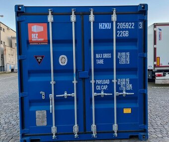 Lodní kontejner HZKU 205 922-3 RAL 5010 DOPRAVA ZDARMA - 6