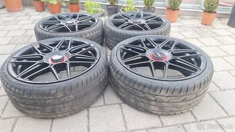 Alu kola Audi 20" 5x112 letní pneu 245/30 R20 4-5mm Motec - 6