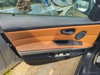 Hnědý kožený interiér E91 BMW komplet - 6