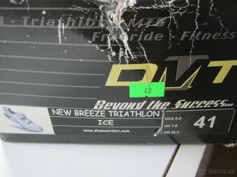 Nové silniční tretry DMT vel. 41,0, stélka 26,0cm - 6