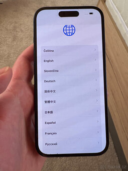 iphone 15 černý 128gb - top stav (rok a 3 měsíce starý) - 6