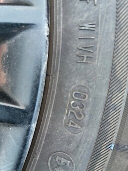 Prodám sadu alu kol fiat 4x98 , 205/55/16 celoroční - 6